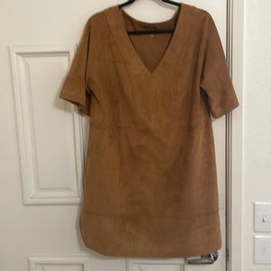 Ultrasuede Mini Shoft Dress sz Large